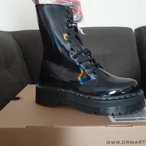Dr. Martens Jadon Hi Rainbow Boot